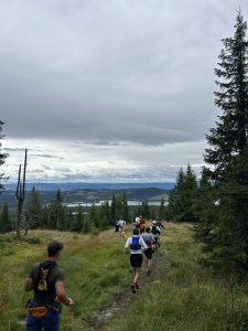 Runners in field